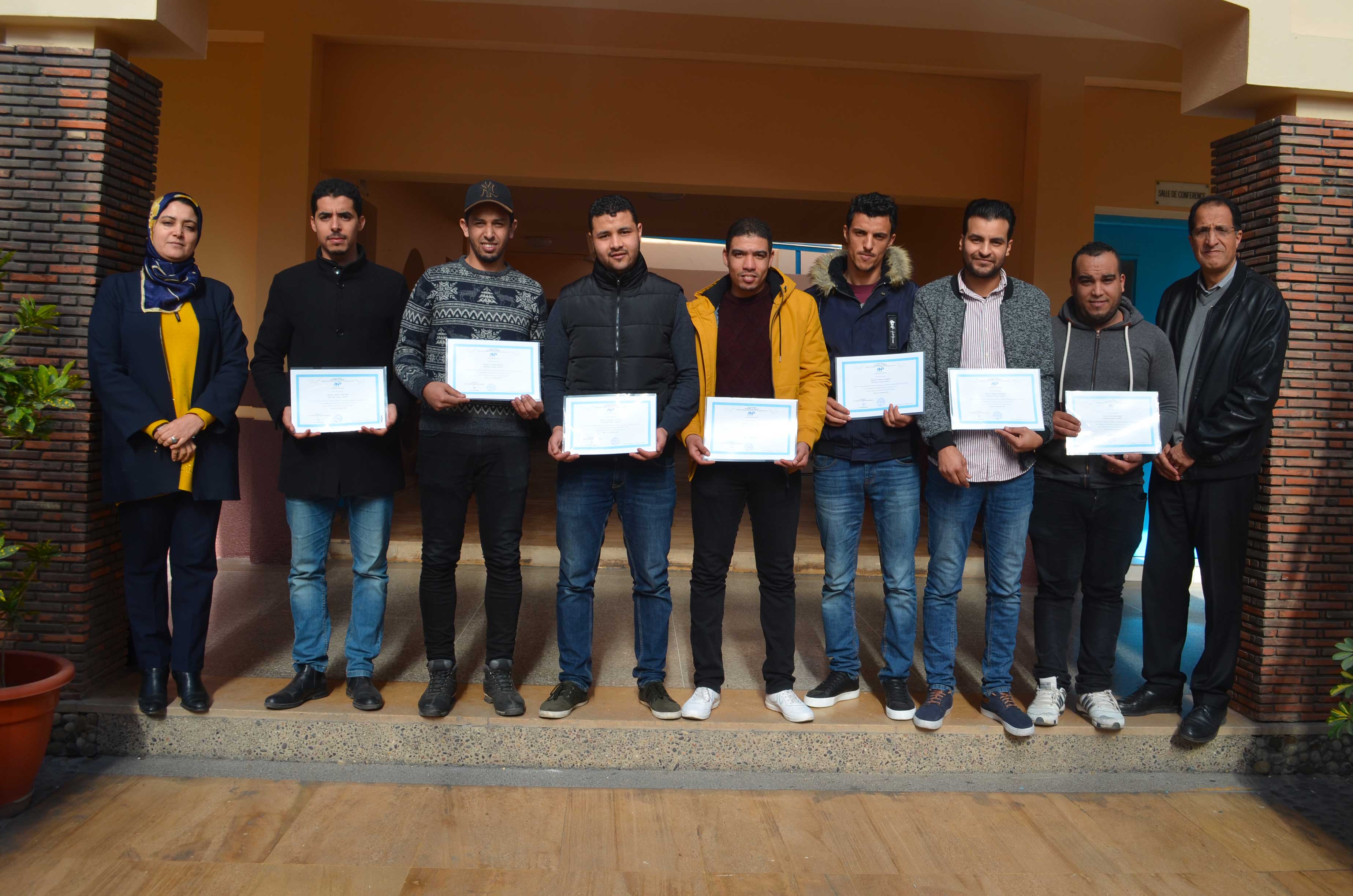 Formation des conducteurs du portique à minerais avec benne de la société SAFIEC au Centre de simulation de l’IFP-ANP